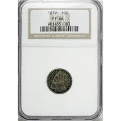 1879 10C PR66 NGC