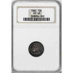 1880 10C PR65 NGC