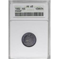 1882 10C PR63 ANACS