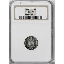 1882 10C PR66 NGC