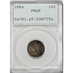 1884 10C PR65 PCGS