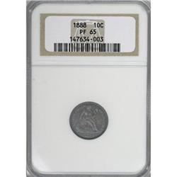 1888 10C PR65 NGC