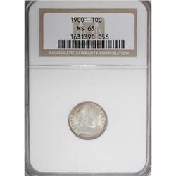 1900 10C MS65 NGC