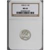 Image 3 : 1900-O 10C MS65 NGC