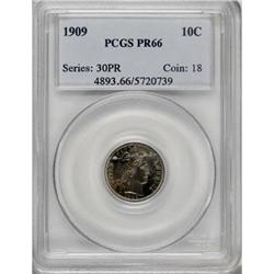 1909 10C PR66 PCGS