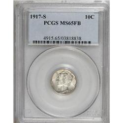 1917-S 10C MS65 Full Bands PCGS