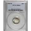 Image 1 : 1919-D 10C MS64 PCGS