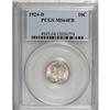 Image 1 : 1924-D 10C MS64 Full Bands PCGS