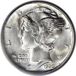 1926-D 10C MS65 Full Bands PCGS