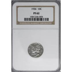 1936 10C PR62 NGC