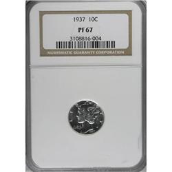 1937 10C PR67 NGC