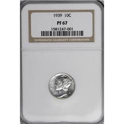 1939 10C PR67 NGC