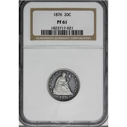 1876 20C PR61 NGC