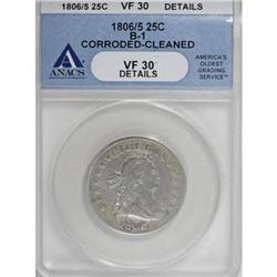1806/5 25C VF30 Details ANACS