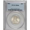 Image 3 : 1861 25C MS66 PCGS