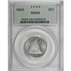 Image 1 : 1863 25C MS64 PCGS