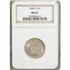 Image 1 : 1888-S 25C MS63 NGC