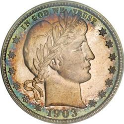 1903 25C PR67 Cameo PCGS