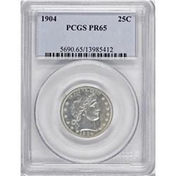 1904 25C PR65 PCGS