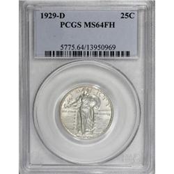 1929-D 25C MS64 Full Head PCGS