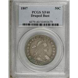 1807 50C Draped Bust XF40 PCGS