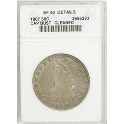 1807 Large Stars, 50 Over 20 XF40 Details ANACS