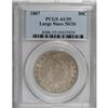 Image 3 : 1807 50C Large Stars, 50 Over 20 AU55 PCGS