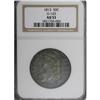 Image 1 : 1813 50C AU53 NGC