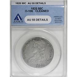 1825 50C AU55 Details ANACS O-106