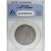 Image 1 : 1827 50C Square Base 2 AU55 Details ANACS O-109