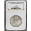 Image 1 : 1832 50C Small Letters MS62 NGC