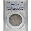 Image 1 : 1833 50C AU58 PCGS