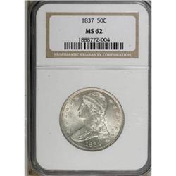 1837 50C MS62 NGC