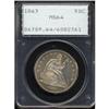 Image 3 : 1863 50C MS64 PCGS