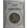 Image 1 : 1866-S 50C No Motto Fine 15 PCGS