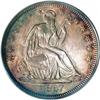 Image 1 : 1867 50C MS64 PCGS