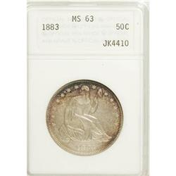 1883 50C MS63 ANACS