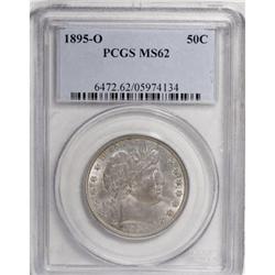 1895-O 50C MS62 PCGS
