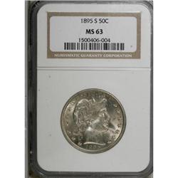 1895-S 50C MS63 NGC