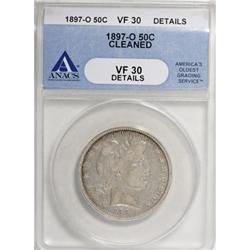 1897-O 50C VF30 Details ANACS