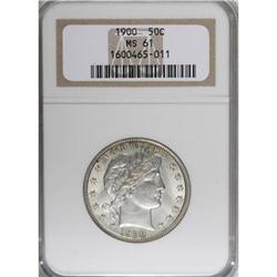 1900 50C MS61 NGC