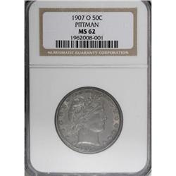 1907-O 50C MS62 NGC