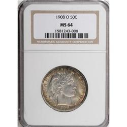 1908-O 50C MS64 NGC