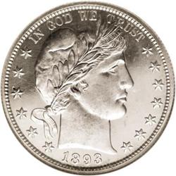 1893 50C PR66 Cameo NGC