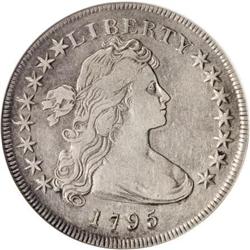1795 $1 Draped Bust, Centered VF30 ANACS