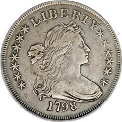 1798 $1 5 Stripes VF35 PCGS