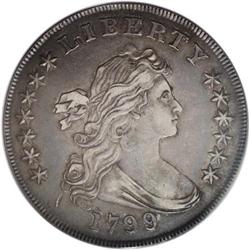 1799/8 $1 15 Stars Reverse XF45 PCGS