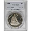 Image 3 : 1869 $1 PR63 PCGS