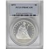 Image 3 : 1872 $1 PR64 Cameo PCGS