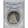 Image 3 : 1873 $1 PR64 Cameo PCGS